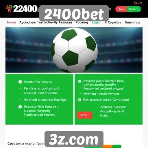 Avaliação de recursos disponíveis no site 2400bet